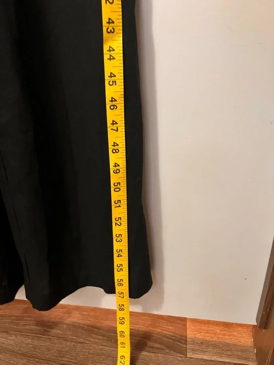 Altar'd State Black Square-Neck Wide-Leg Cutout Jumpsuit - Picture 6 of 11